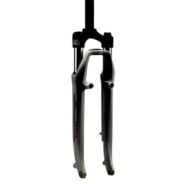 Фото Вилка велосипедная RST Verse Т, 700С х 28,6, пружинно-эластомерная, 50мм, V-брейк, черная, 1-0311