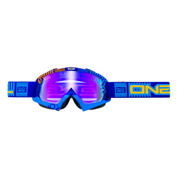Веломаска O'Neal B-Flex Goggle ETR, Цвет Blue/Orange, 15/16г, 6024BE-203