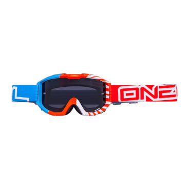 Веломаска O'Neal B1 RL Goggle Okinawa / Blue / Orange Clear