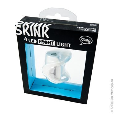 Велофонарь Knog Skink White LED передний белый светодиод, 11490