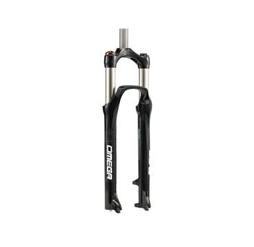 Вилка велосипедная RST Omega TNL, 29"х 28,6, пружинно-масляная, 100мм, D, черная, 1-0410