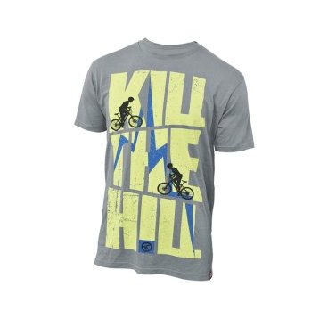 Фото Футболка мужская KELLYS  "Kill the Hill", 100% хлопок, серая, M, Men's Kill the Hill Tshirt
