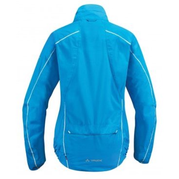 Велокуртка VAUDE Women's Spray Jacket IV 375, teal blue, синий, 38, женская, 4960
