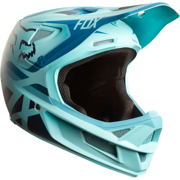 Велошлем Fox Rampage Pro Carbon Seca Helmet, синий, 19076-231