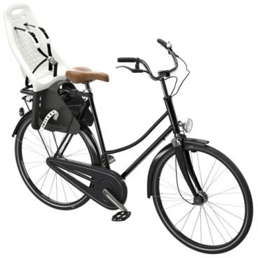 Детское велокресло Thule Yepp Maxi Easy Fit, на багажник, белое, до 22 кг, 12020217