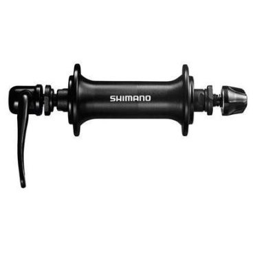 Велосипедная втулка Shimano TX500, передняя, 32 отверстий, v-brake, чёрный, EHBTX500BAL