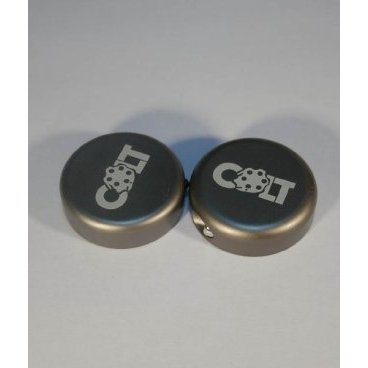 Фото Заглушки руля Colt Lock, пара, серый, HY-ALC-105-7