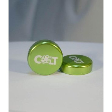 Фото Заглушки руля Colt Lock, пара, темно-зеленый, HY-ALC-105-11