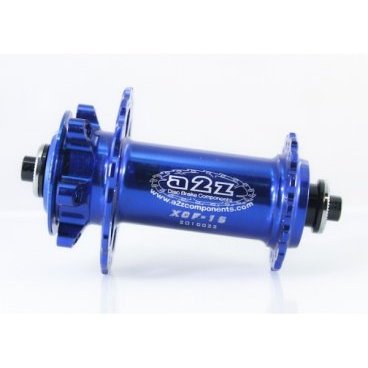Фото Велосипедная втулка A2Z XCF, передняя, под диск, 32H, синий, XCF-15-4