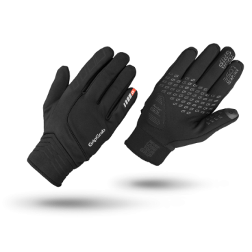 Велоперчатки GripGrab Urban Softshell, черные, 1024XSBlack