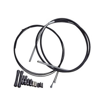 Фото Комплект рубашек и тросиков тормозной  SRAM SlickWire Road Brake Cable Kit, 5 мм, черный