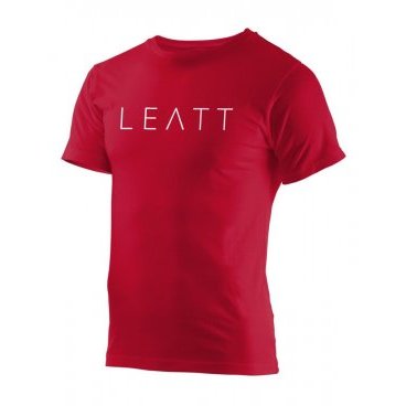 Фото Велофутболка Leatt Logo, красный 2017, 5017700151