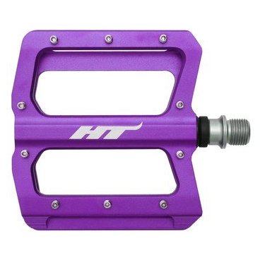 Педали велосипедные HT AN01, фиолетовый, AN01XX1J03G1X0