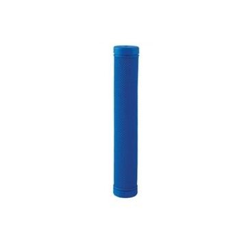 Фото Ручки на руль H95 резиновые, противоск. удлинен.178мм для BMX, синие, 00-170497