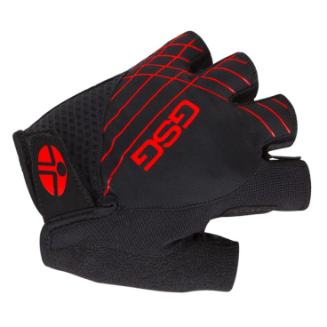 Фото Велоперчатки GSG Lycra Gloves, красные 2019, 12180-05-L