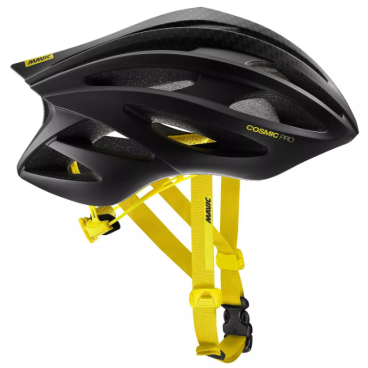 Каска велосипедная Mavic COSMIC Pro'19, черный-желтый, 392426