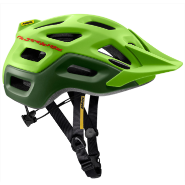 Каска велосипедная MAVIC CROSSRIDE'18, лайм/темно-зеленый, 401500