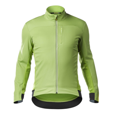 Фото Куртка велосипедная MAVIC Essential Softshell, зелёная, 2019, C11728