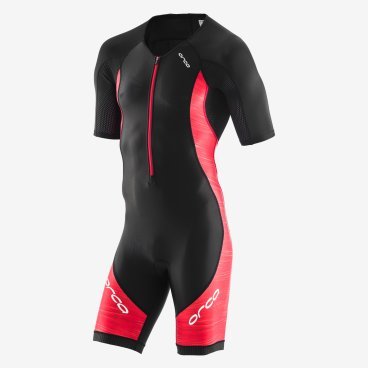 Фото Велокомбинезон Orca Core Short Sleeve Race Suit 2019, цвет: черный/красный, JVC6