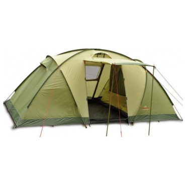 Палатка четырехместная PINGUIN Base Camp, зеленый, 77455