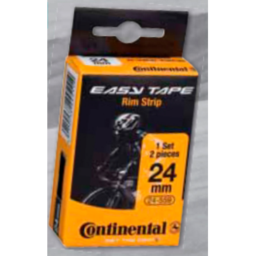 Фото Ободная велолента Continental Easy Tape Rim Strip (до 116 PSI), чёрная, 18-584, 2 штуки, 195035