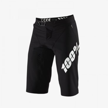 Фото Велошорты 100% R-Core X Shorts, черный 2019, 42002-001-30