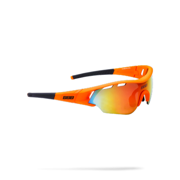 Очки велосипедные BBB, солнцезащитные,  2018 Summit PC Smoke MLC orange lens оранжевый, черный UNI, BSG-50