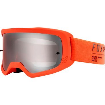 Маска велосипедная Fox Main II Gain Goggle Spark Flow Orange, 23996-824-OS