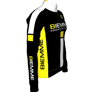 Велофутболка Biemme Team Velomarket, длинный рукав, 2018, AB14B0152M