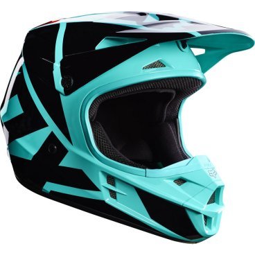 Велошлем Fox V1 Race Helmet, Vert, 2017, 17344-004