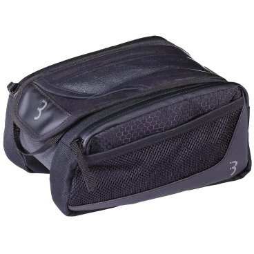 Фото Велосумка BBB 2019 tubebag TopTank X toptube bag with phone pouch and side pouches 20 x 16 x 11cm - 1.5L, черный, BSB-19