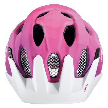 Велошлем детский Alpina Carapax Jr. Flash, розово-белый, 2019