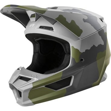 Велошлем подростковый Fox V1 Przm Youth Helmet, Camo, 2020, 25484-027