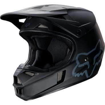 Фото Велошлем подростковый Fox V1 Matte Youth Helmet, Black, 16456-255