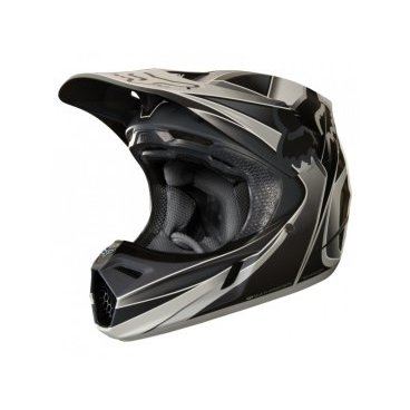 Фото Велошлем Fox V3 Kustm Helmet, Grey, 2018, 19518-006