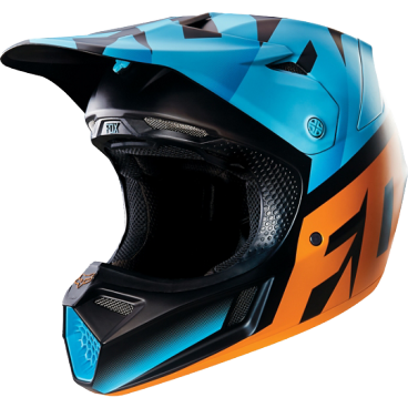 Велошлем Fox V3 Shiv Helmet, Aqua, 14940-246