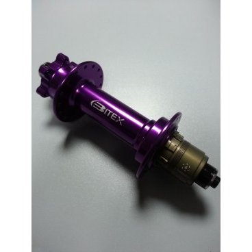 Фото Велосипедная втулка для фэтбайка Bitex, задняя, под кассету, фиолетовый, FB-MTR-M10-190Purple