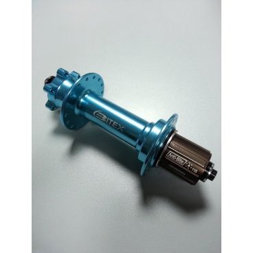Фото Велосипедная втулка для фэтбайка Bitex, под кассету, задняя, голубой, FB-MTR-M10-190LBlue_ShAL