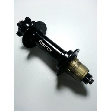 Фото Велосипедная втулка для фэтбайка Bitex, задняя, под кассету, чёрный, FB-MTR-M10-190BK
