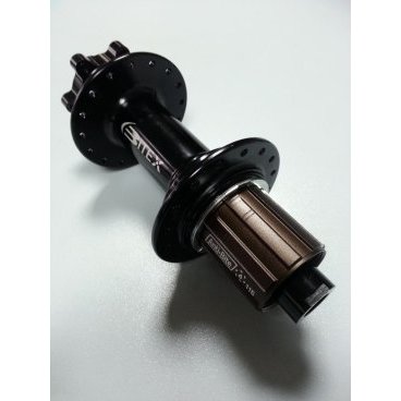 Фото Велосипедная втулка для фэтбайка Bitex, задняя, под кассету, чёрный, FB-MTR12-170BK_ShimAL
