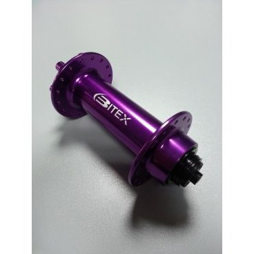 Фото Велосипедная втулка для фэтбайка Bitex, передняя, фиолетовый, FB-MTF-M9-150Purple