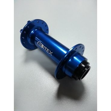 Фото Велосипедная втулка для фэтбайка Bitex, передняя, синий, FB-MTF20-150Blue