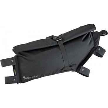Сумка велосипедная на раму ACEPAC Roll Frame Bag L, черный, 106306
