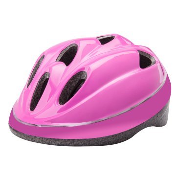 Фото Шлем велосипедный детский Stels HB5-2, фиолетовый со светодиодами