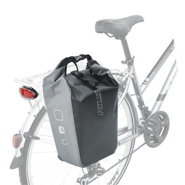 Сумка велосипедная KELLY'S NAIRA, на багажник, боковая, объем: 18л, 45х32х17см, ПВХ, NKE18581