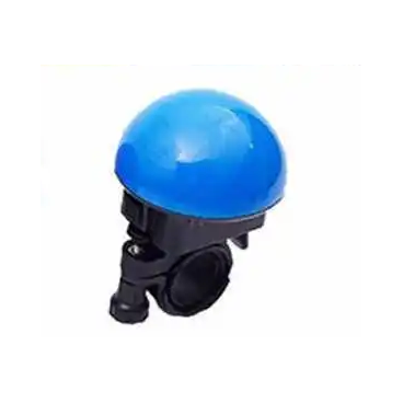 Фото Звонок велосипедный XINGCHENG X-Light, электронный, с кнопкой, синий, XC-139BLU