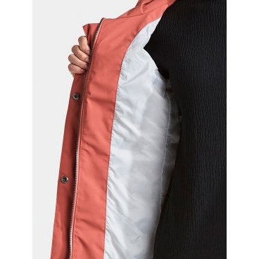 Куртка женская Didriksons EDITH WNS PARKA, розовый персик, 503045