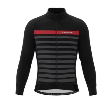 Куртка велосипедная Biemme GAVIA, черно-красный 2020, A30L1012M