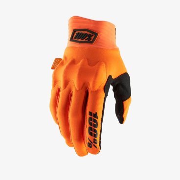 Велоперчатки 100% Cognito Glove, Fluo Orange/Black, 10013-260-13