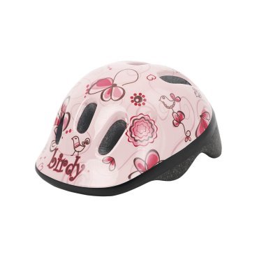Фото Шлем велосипедный детский Polisport BIRDY, cream/pink